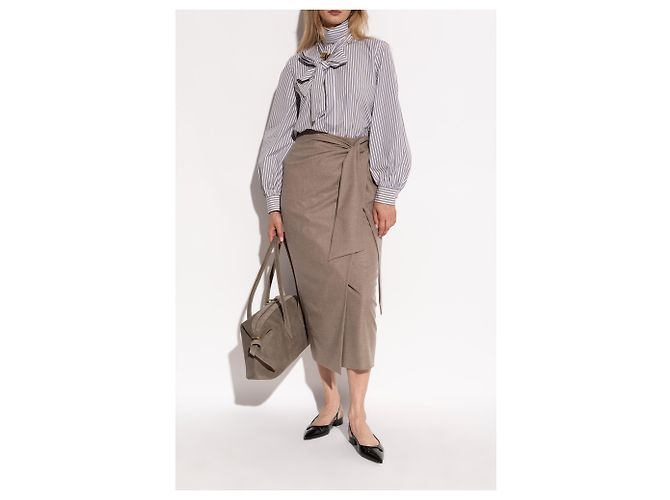 Marni Sapatos de couro com logótipo - vista 3