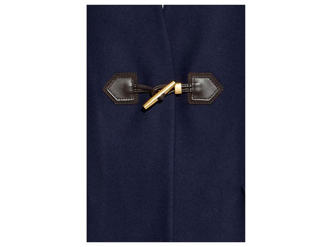 Blazer Moschino en laine bleu marine - vue 5