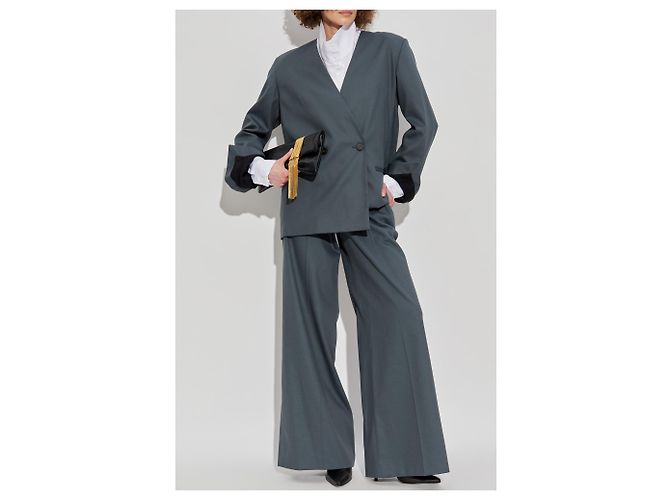 Blazer Sabrine Iro Grigio Cotone - vista 2