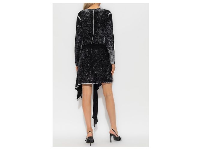 Diesel Robe en lin `M-EGANKNOT` - vue 4
