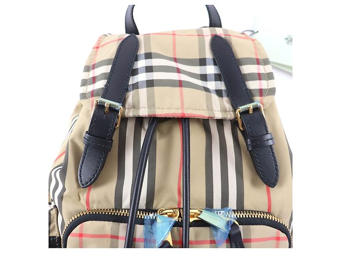 Mochila Burberry Nova Check de poliamida - vista 10