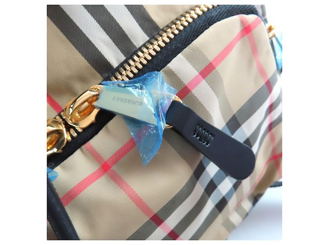 Mochila Burberry Nova Check de poliamida - vista 11