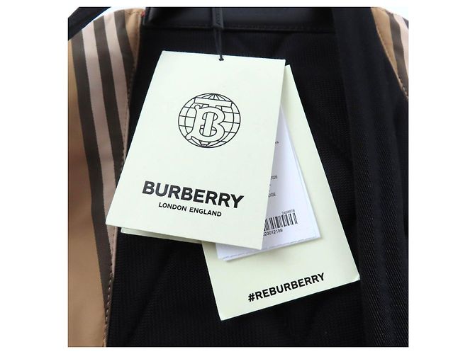 Mochila Burberry Nova Check de poliamida - vista 18