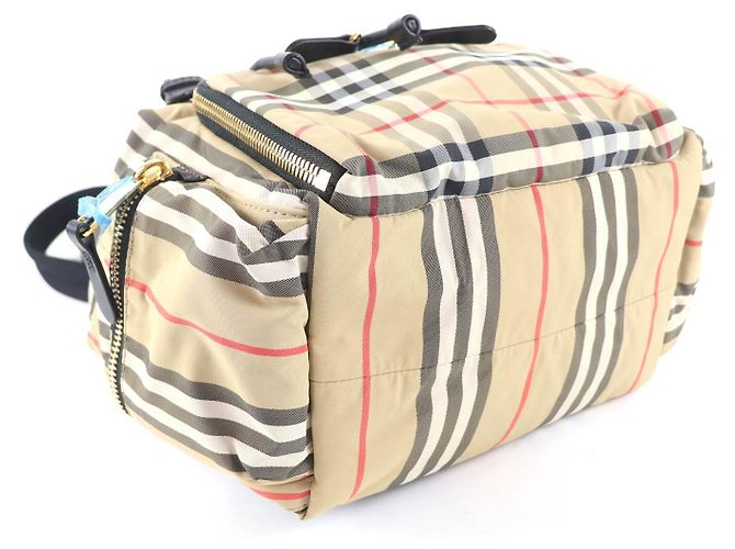 Mochila Burberry Nova Check de poliamida - vista 4
