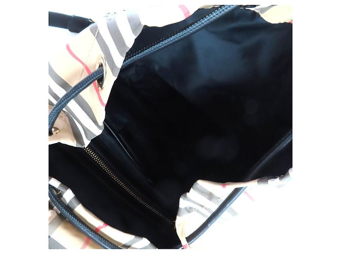 Mochila Burberry Nova Check de poliamida - vista 5