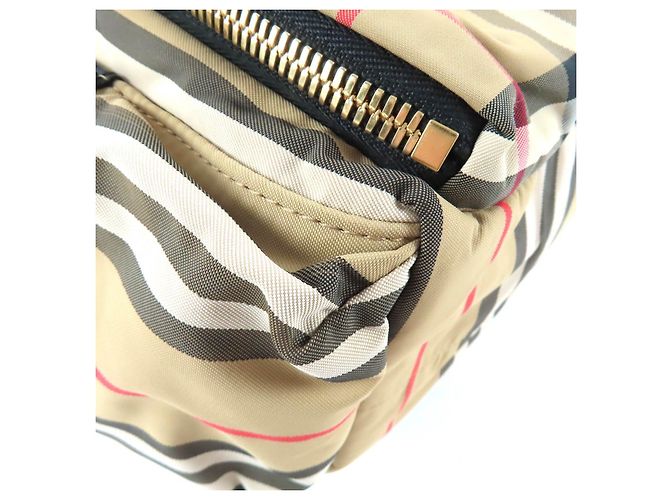 Mochila Burberry Nova Check de poliamida - vista 7