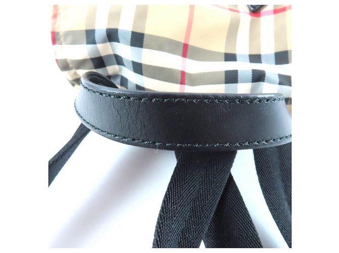 Mochila Burberry Nova Check de poliamida - vista 8