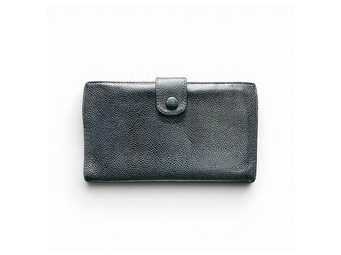 CHANEL Coco Mark Caviar Skin Bi Fold Wallet - view 2
