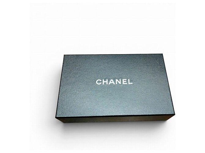 CHANEL Coco Mark Caviar Skin Bi Fold Wallet - view 5