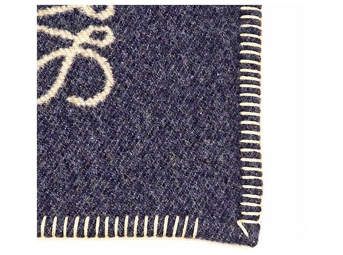 Coperta in lana Loewe Anagram - vista 3