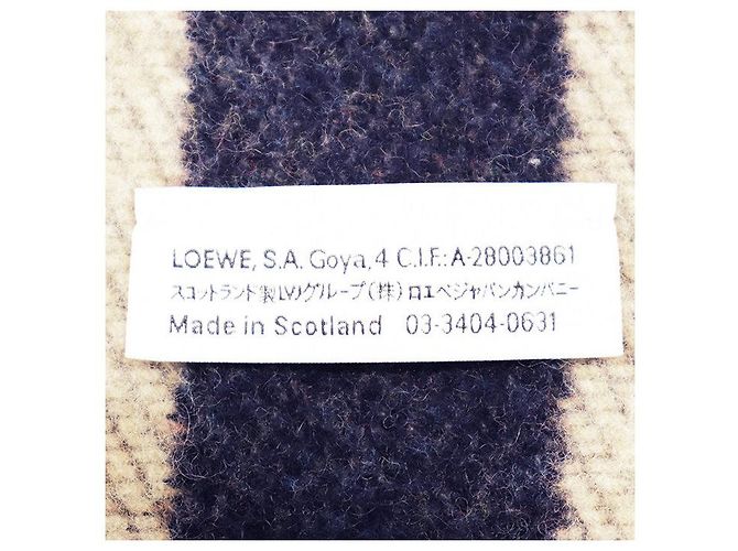 Coperta in lana Loewe Anagram - vista 9