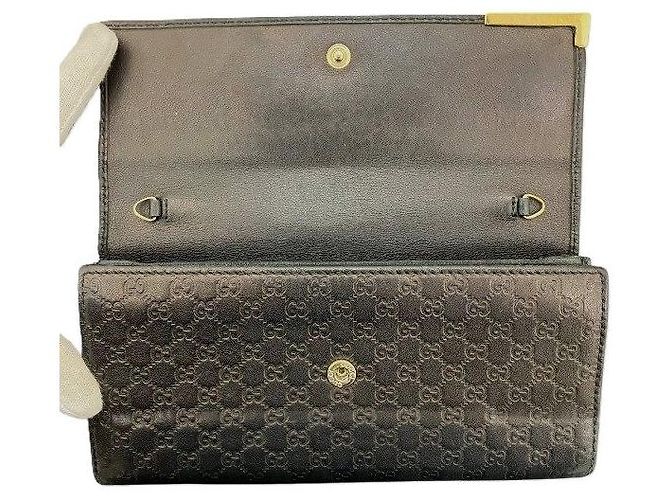 Portafoglio con catena Gucci Shima - vista 3