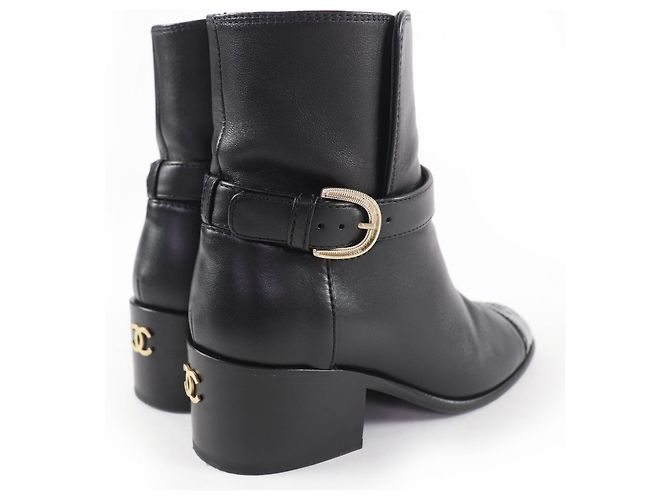 Stivali in pelle Chanel - vista 3
