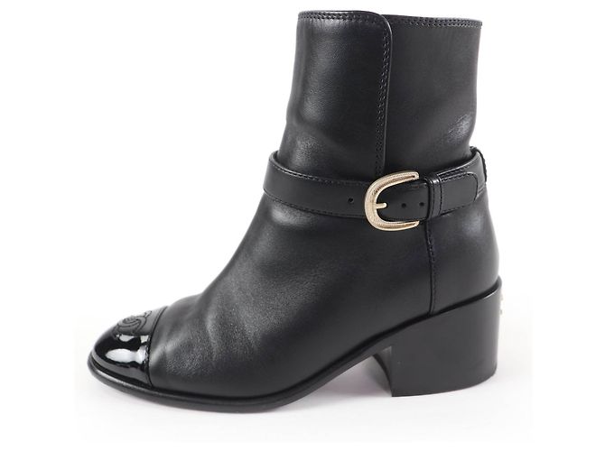 Stivali in pelle Chanel - vista 5