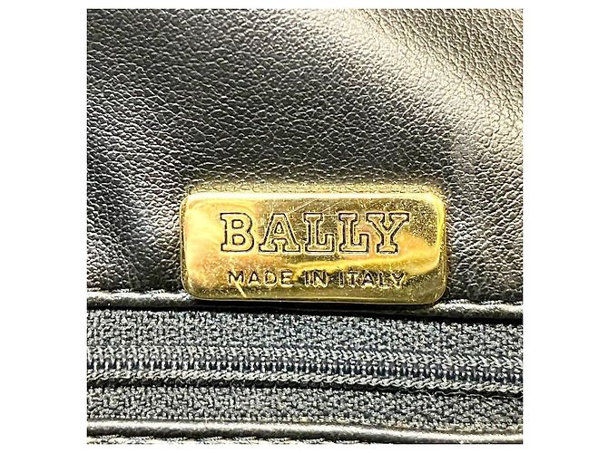 Bolsa de ombro em couro Bally - vista 4