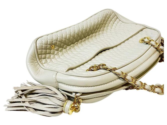 Bolsa de ombro em couro Bally - vista 6