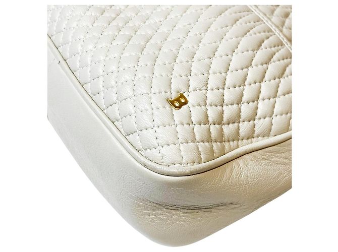 Bolsa de ombro em couro Bally - vista 7