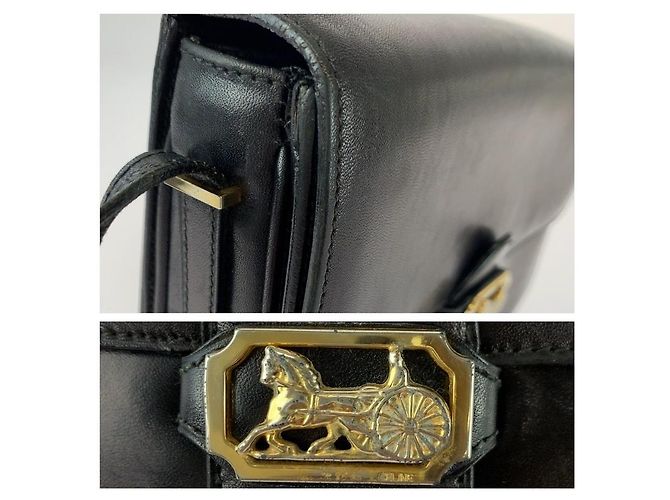 Céline Borsa a tracolla in pelle Horse Carriage Celine - vista 5