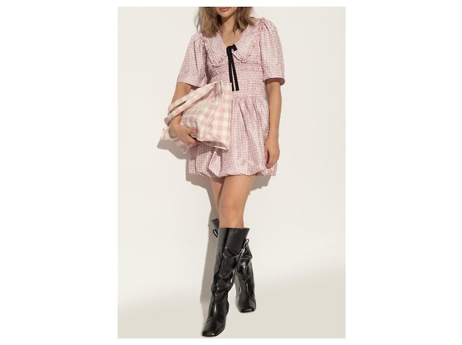 Ganni Stivaletti con tacco `Slouchy` - vista 3