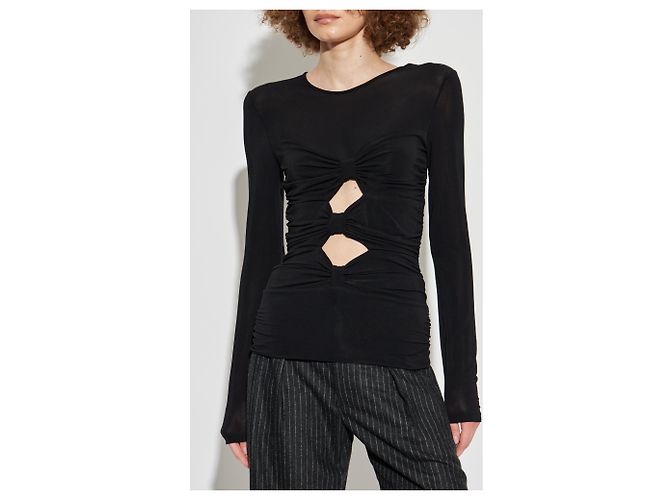 Isabel Marant Gladice Top Black - view 3