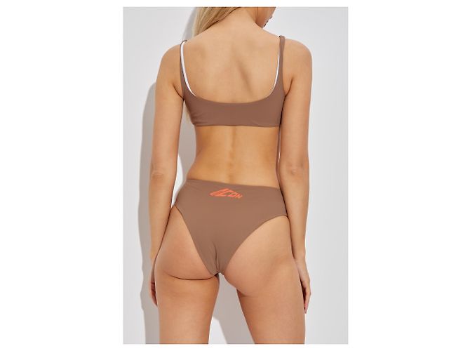 Dsquared2 Bikini Unterteil Beige Kaffeebraun - Ansicht 3