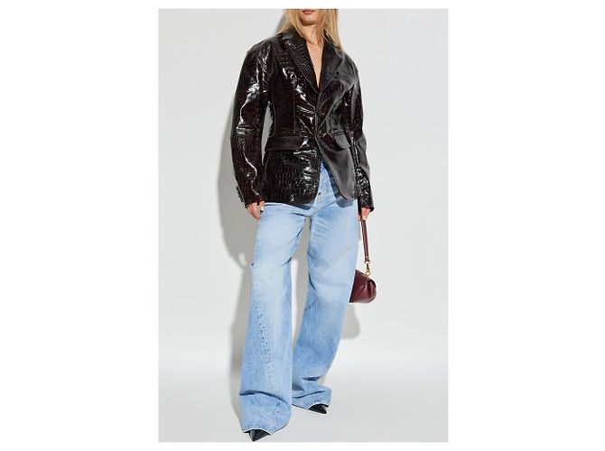 Dsquared2 D2 Twisted Jeans Light Blue Cotton - view 2