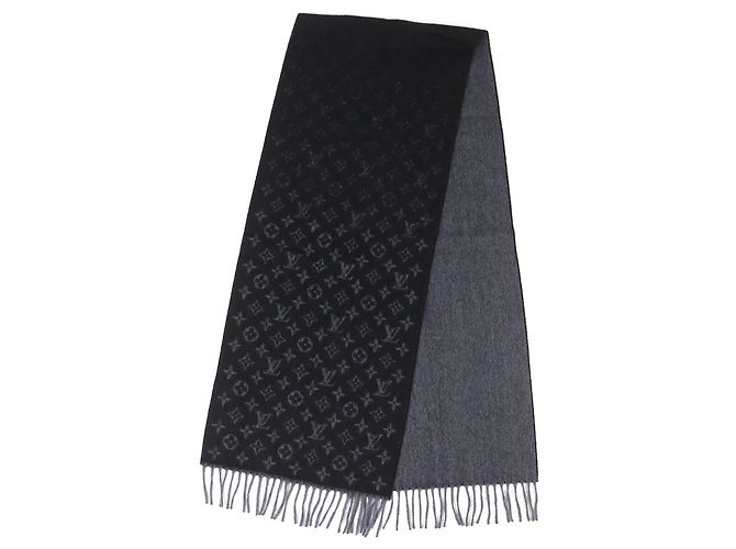 Écharpe en laine et cachemire Monogram Gradient Louis Vuitton - vue 2