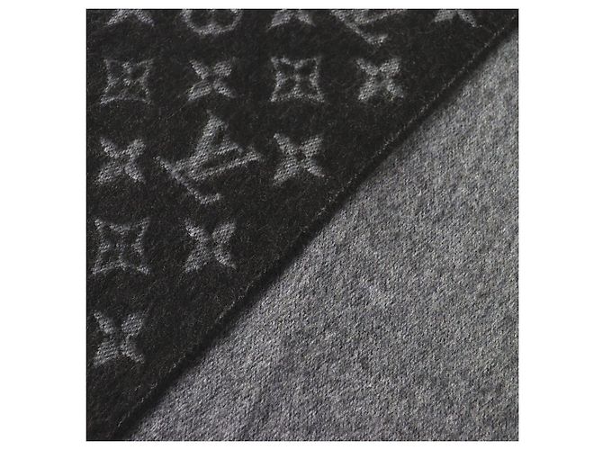 Écharpe en laine et cachemire Monogram Gradient Louis Vuitton - vue 4