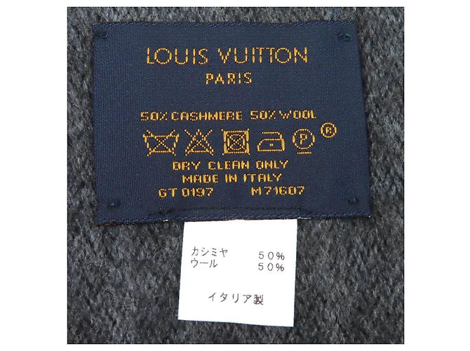 Écharpe en laine et cachemire Monogram Gradient Louis Vuitton - vue 6