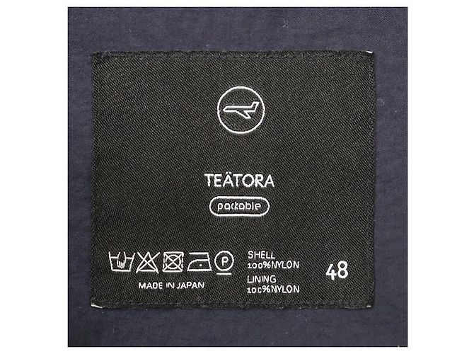 Autre Marque Teatora Nylon Jacket Navy Blue - vista 6