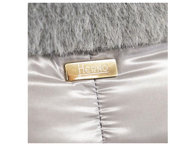 Autre Marque Abrigo de Plumas Herno de Nailon y Piel - vista 7