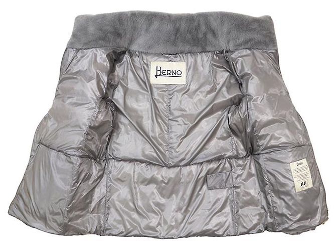 Autre Marque Abrigo de Plumas Herno de Nailon y Piel - vista 8
