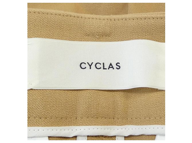 Autre Marque Pantaloni CYCLAS Beige - vista 4