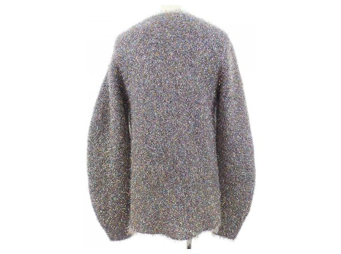 Top de punto Jil Sander Morado Azul Dorado - vista 2