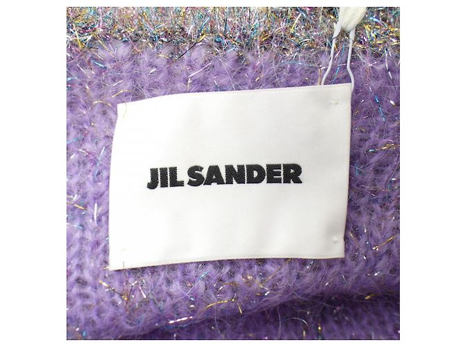 Top de punto Jil Sander Morado Azul Dorado - vista 4
