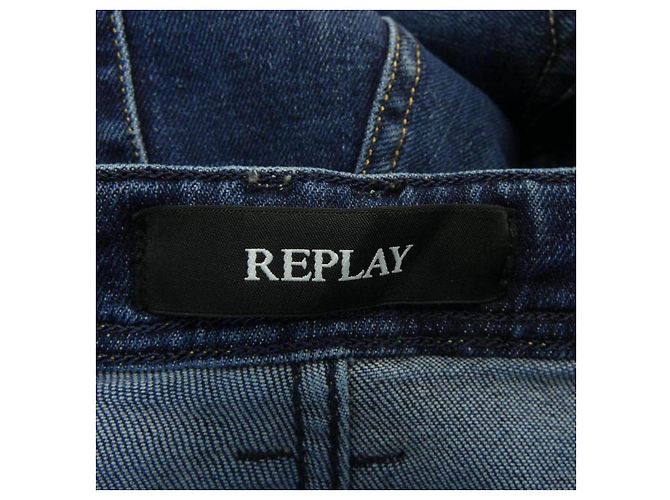 Autre Marque Jeans Replay Azul Marino - vista 4