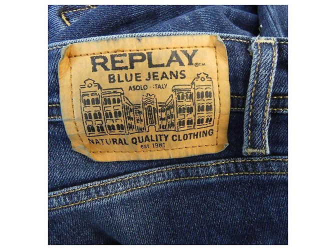 Autre Marque Jeans Replay Azul Marino - vista 5