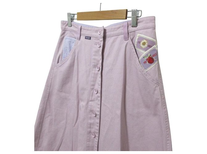 Autre Marque Gonna con patch logo PINK HOUSE - vista 4