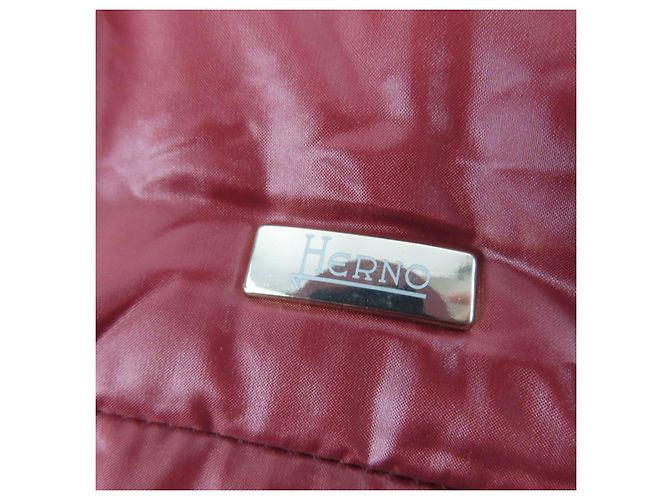Autre Marque Abrigo de nailon y plumón Herno - vista 6