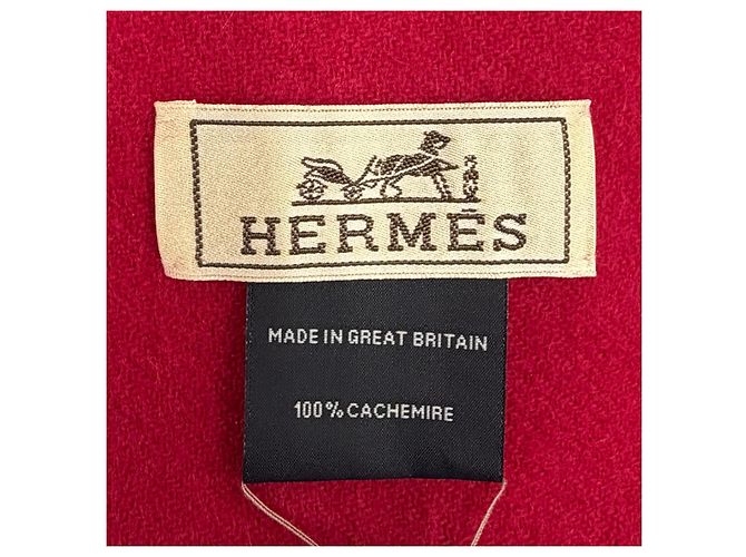 Hermès Sciarpa in cashmere Hermes Recto Verso - vista 7