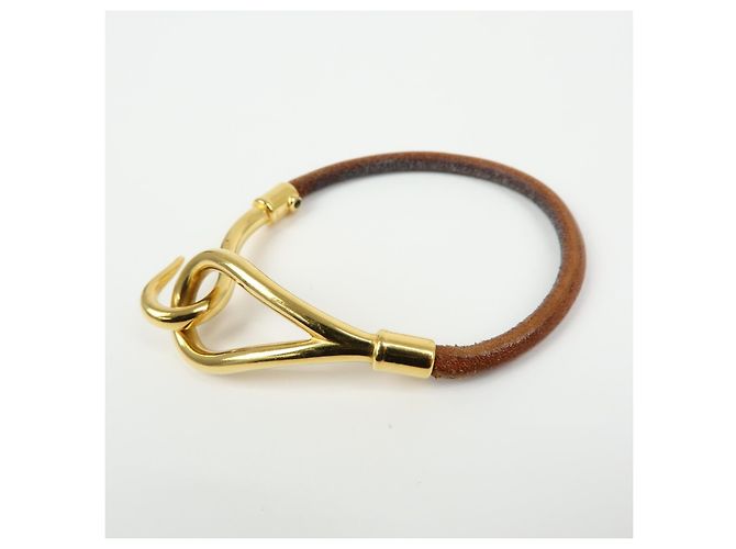 Hermès Hermes Jumbo Hook in pelle intrecciata e metallo - vista 3
