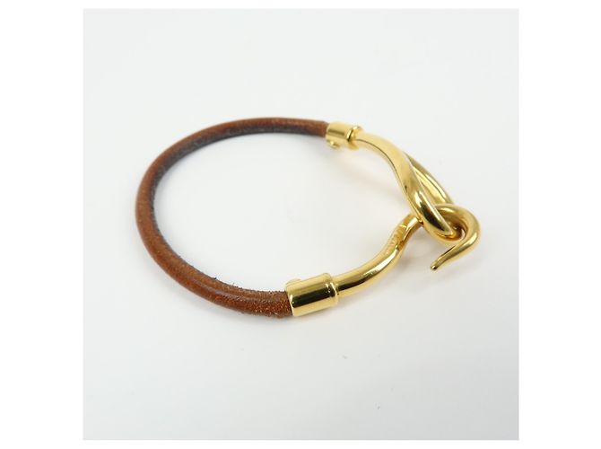 Hermès Hermes Jumbo Hook in pelle intrecciata e metallo - vista 4