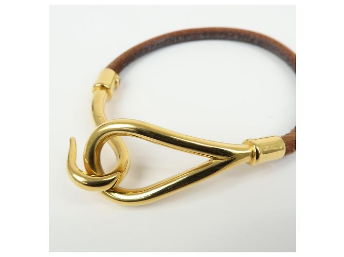 Hermès Hermes Jumbo Hook in pelle intrecciata e metallo - vista 5