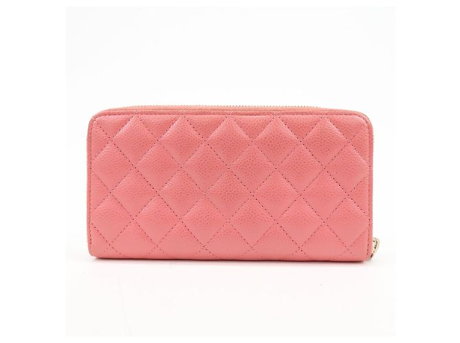 Chanel Zip Around Organizer Quilted Caviar Large - view 2