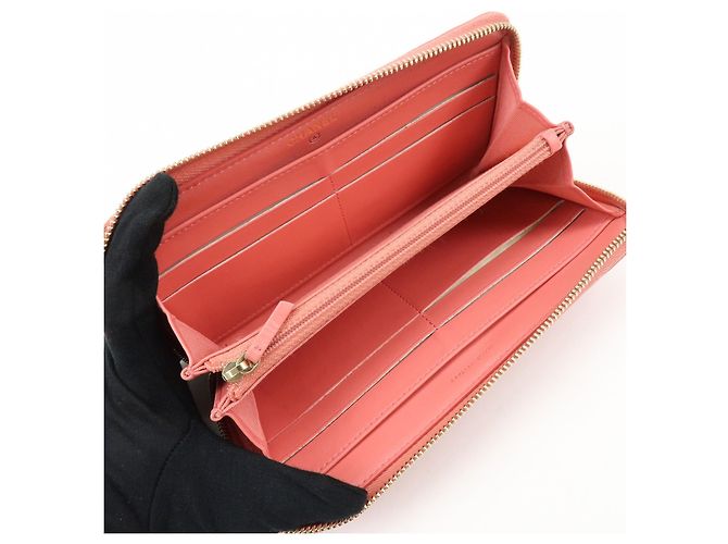 Chanel Zip Around Organizer Quilted Caviar Large - view 5