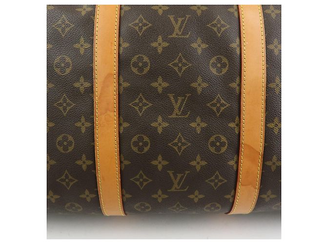 Louis Vuitton Keepall Bandouliere Monogram Canvas 60 - vue 6