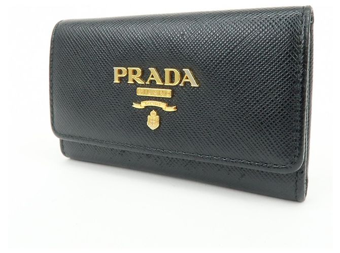Prada Long in pelle Saffiano con patta - vista 3