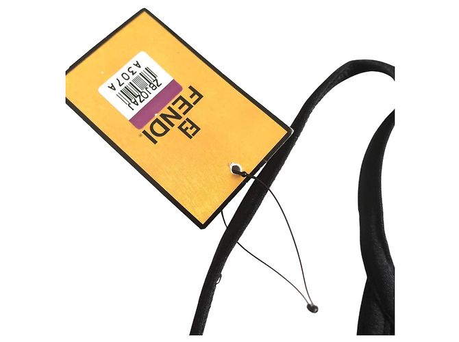 Fendi Black Silver FF Logo Bikini Set - view 8