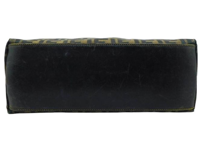 Borsa a mano Fendi Zucca monogramma marrone - vista 3