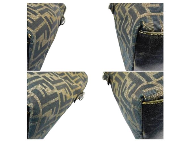 Borsa a mano Fendi Zucca monogramma marrone - vista 9